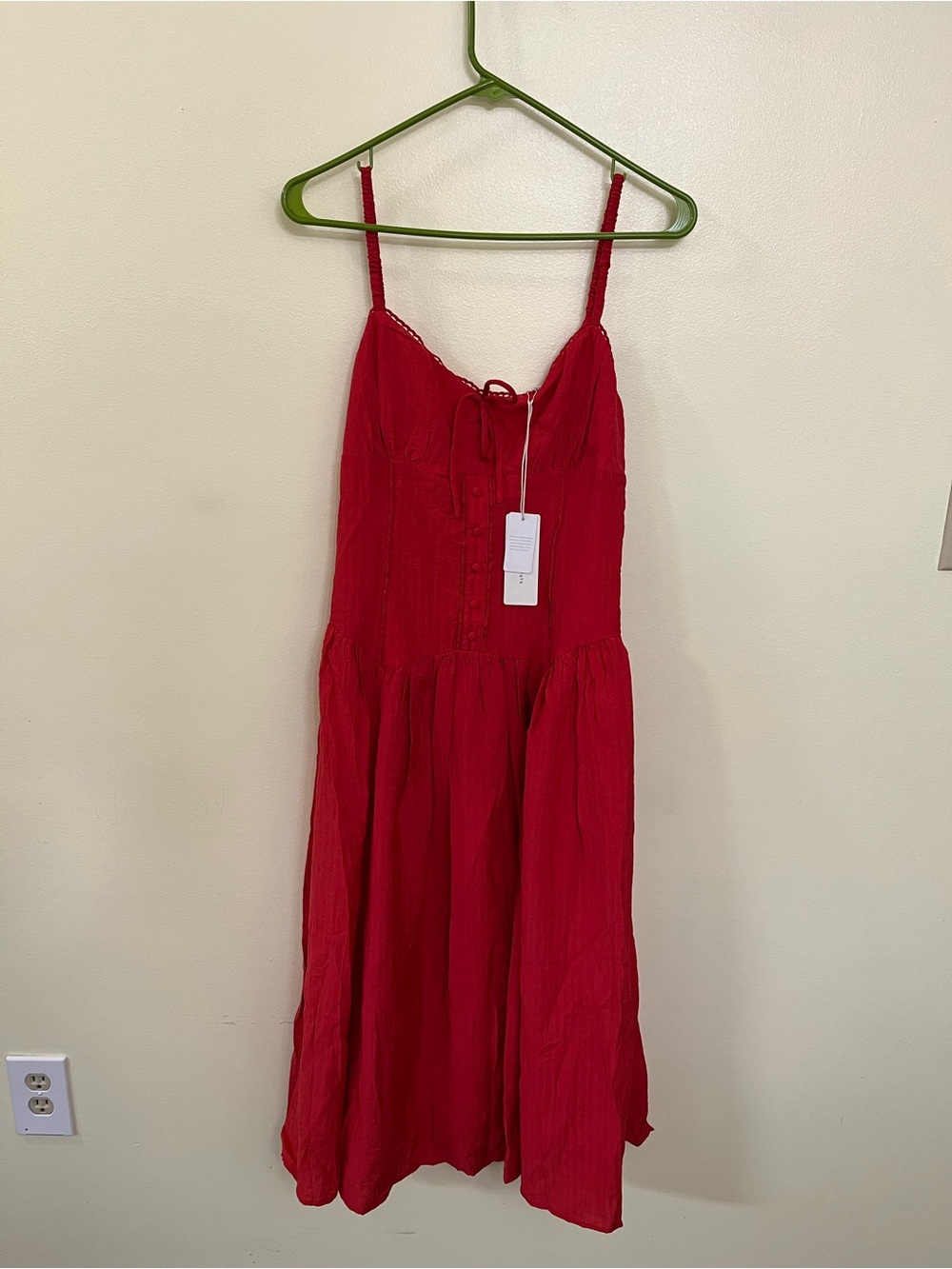 NEW Altar’d State Red Maxi Dress Size Medium and Large Available NWT - Picture 2 of 7